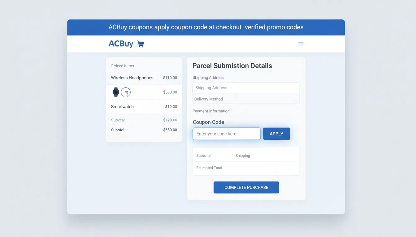 ACBuy Coupons: 15 Verified Codes & Where to Find Them