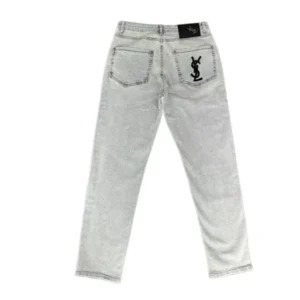 Letter Denim Capris