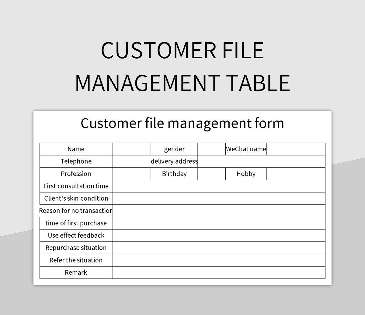 2025 Service Industry: The Rise of the Cnfans spreadsheet Customer Management Table