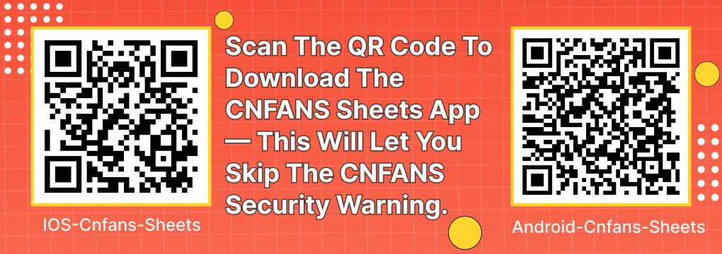 Budget CNFANS Spreadsheet 2025: Save Big on Quality Finds